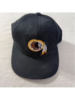 Vintage Washington Redskins Starter Hat Snapback Cap Black NFL Made in Korea